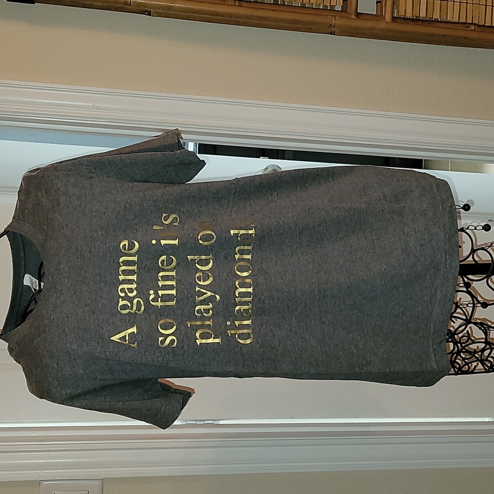 Softball/Baseball script tee